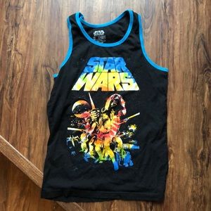 Star Wars logo tank